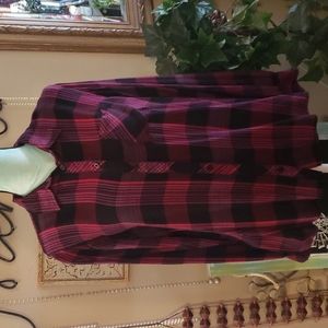 a l c - At Last Woman Button Down Shirt Size 1X